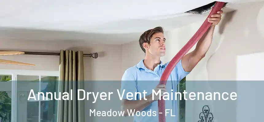Annual Dryer Vent Maintenance Meadow Woods - FL