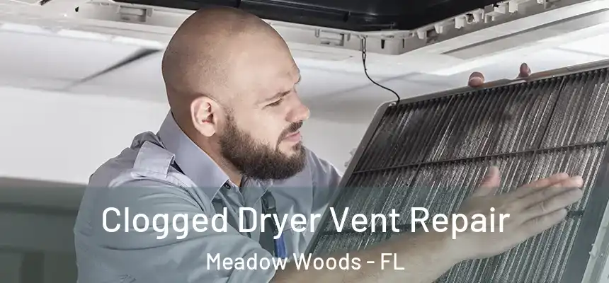 Clogged Dryer Vent Repair Meadow Woods - FL