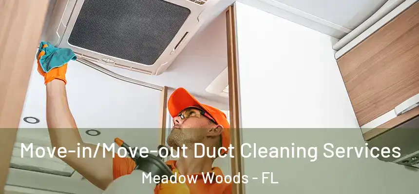 Move-in/Move-out Duct Cleaning Services Meadow Woods - FL