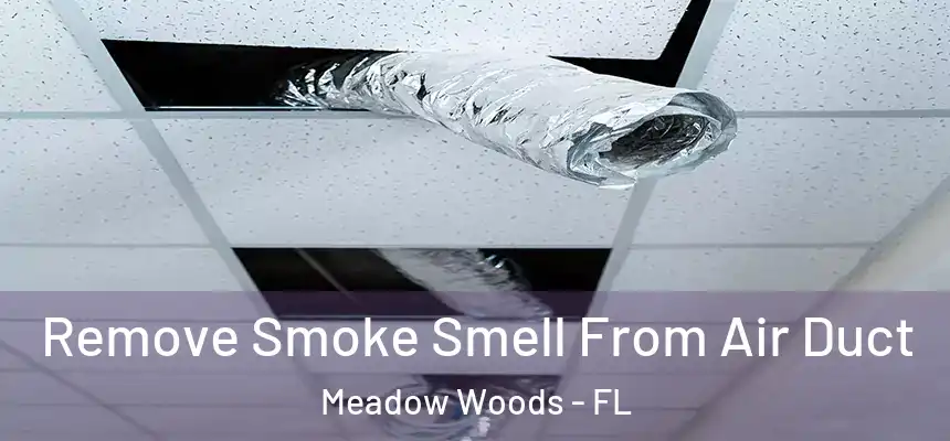 Remove Smoke Smell From Air Duct Meadow Woods - FL