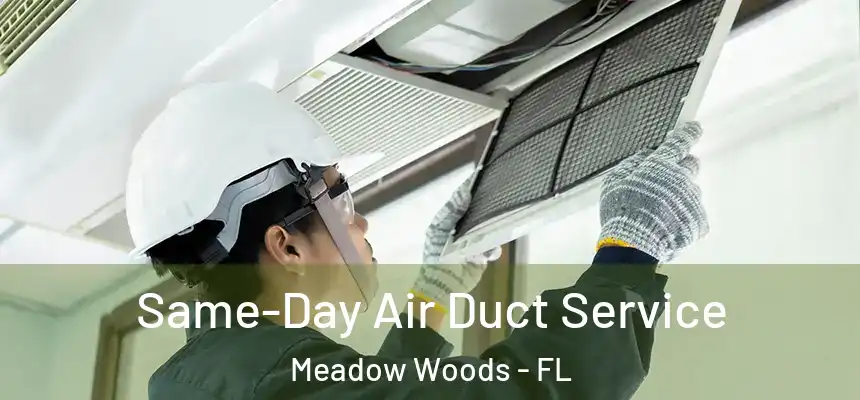 Same-Day Air Duct Service Meadow Woods - FL